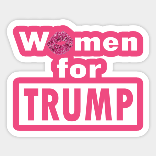 women for trump Sticker